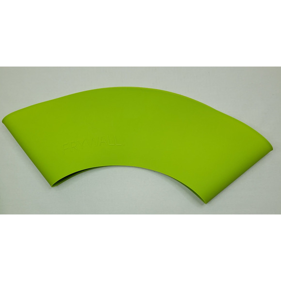 Frywall Lime Green 12" Silicone Splatter Guard Continuous Protection BPA Free - Picture 3 of 6